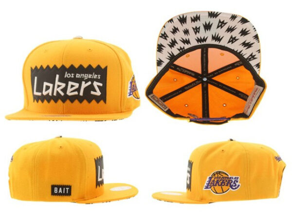 Cappello Los Angeles Lakers Mitchell&Ness [Yellow]