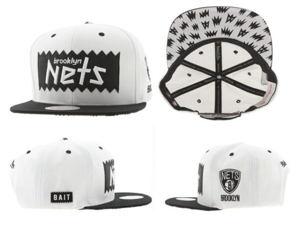 Cappello Brooklyn Nets Mitchell&Ness [White]