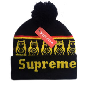 Berretto SUPREME [Black/Yellow]