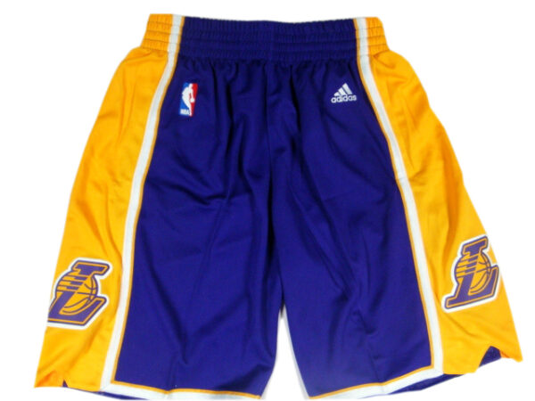 Pantaloncini Los Angeles Lakers [P煤rpura]