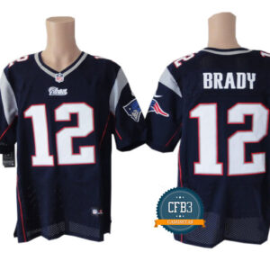 Tom Brady, New England Patriots - Navy Blue