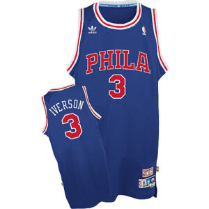 Allen Iverson, Philadelphia 76ers [Blue]