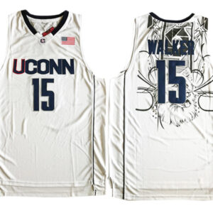 Kemba Walker, Connecticut Huskies [White]