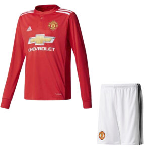 Manchester United Home 2017/18 Junior Kit ML