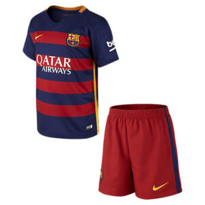 Kit FC Barcelona Home Equipacion Junior 2015/16