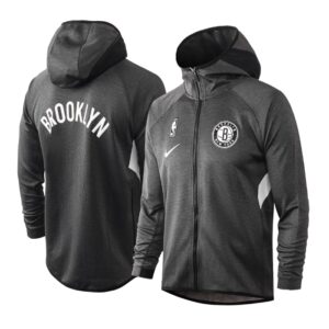 Brooklyn Nets - Black Felpa Cappuccio
