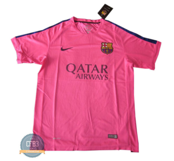 Maglia FC Barcelona Entreno Rosa 14/15