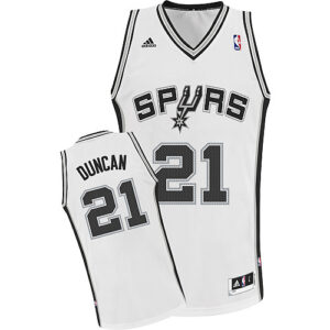 Tim Duncan, San Antonio Spurs [White]