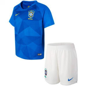 Brasile Away 2018 Junior Kit