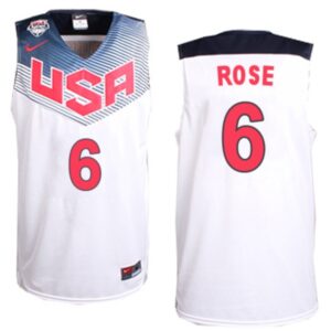 Derrick Rose, USA 2014 - White