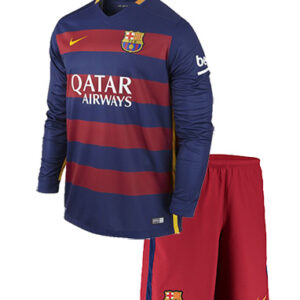 Kit FC Barcelona Home Junior 2015/16 ML