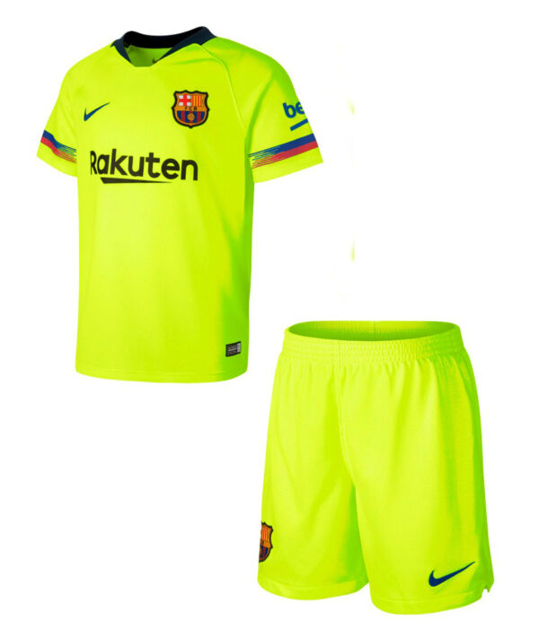 FC Barcelona Away 2018/19 Junior Kit