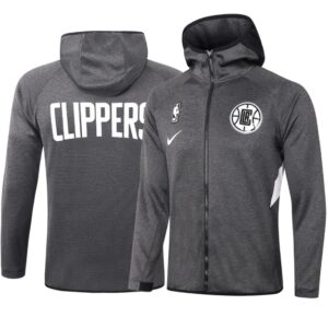LA Clippers - Black Felpa Cappuccio
