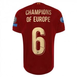 Maglia Liverpool Home 2019/20 - Champions of Europe