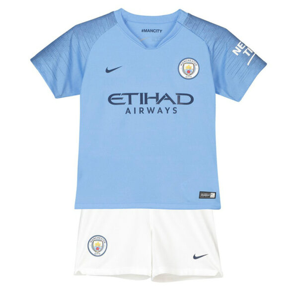 Manchester City Home 2018/19 Junior Kit