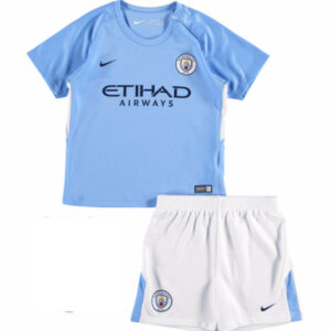 Manchester City Home 2017/18 Junior Kit