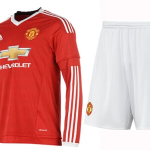 Kit Junior Manchester United Home ML 2015/16