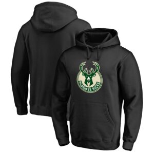 Felpa con cappuccio Milwaukee Bucks