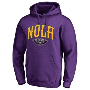 Felpa con cappuccio New Orleans Pelicans