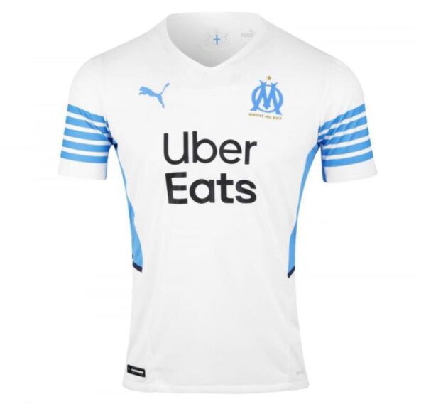 Maglia Olympique Marsiglia Home 2021/22 - Authentic