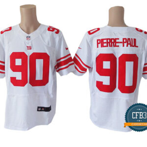 Jason Pierre-Paul, NY Giants - White/Red