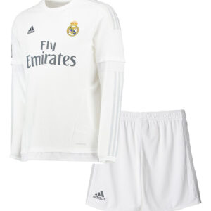 Kit Real Madrid Home Junior 15/16 ML