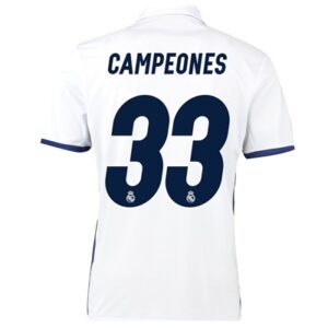 Maglia Real Madrid Home 2016/17 'Campeones 33'