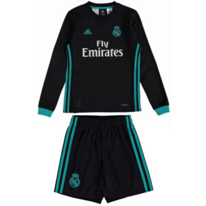Real Madrid Away 2017/18 Junior Kit ML
