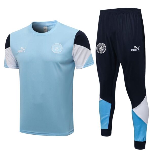 Manchester City Maglia + Pantaloni 2021/22