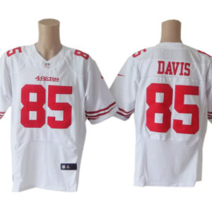 Vernon Davis, San Francisco 49ers - White