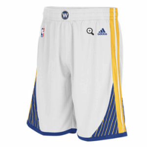 Pantaloncini Golden State Warriors [White]